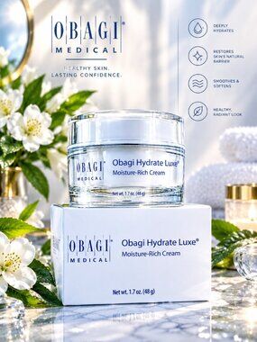 OBAGI Hydrate Luxe Moisture-Rich Cream 1.7 oz / 48g New Sealed